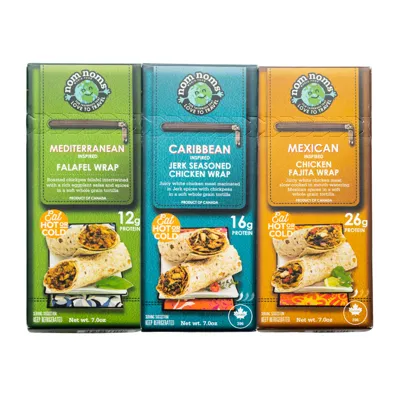 Nom Noms World Food High-Protein Wraps - Featured