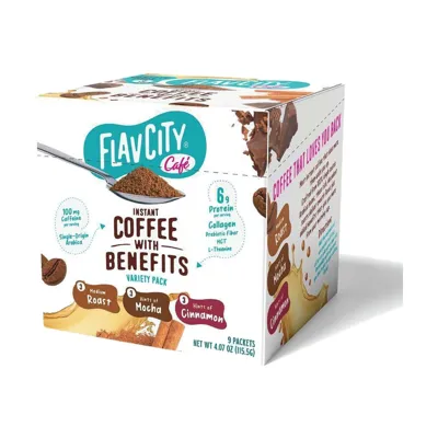 FlavCity Collagen Coffee Variety - Featured
