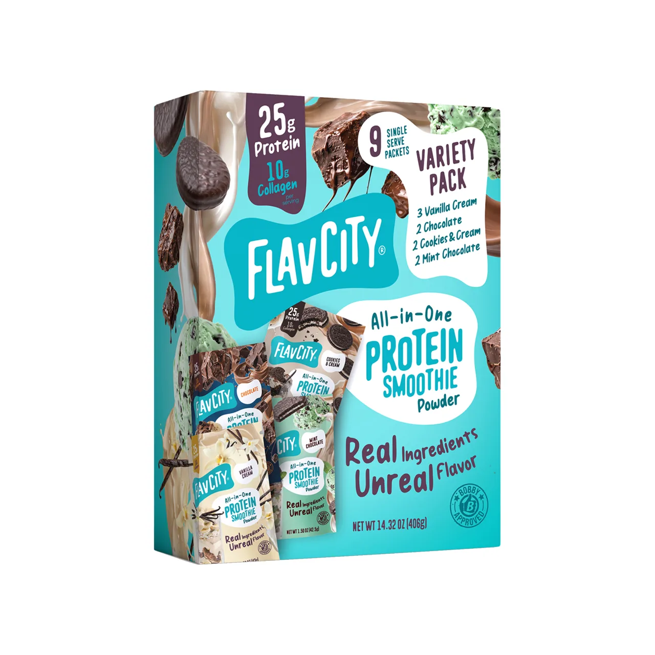 FlavCity Grass-Fed Protein Variety