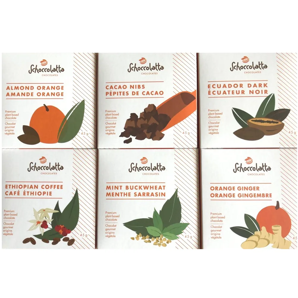 Schoccolatta Chocolates Vegan Chocolates