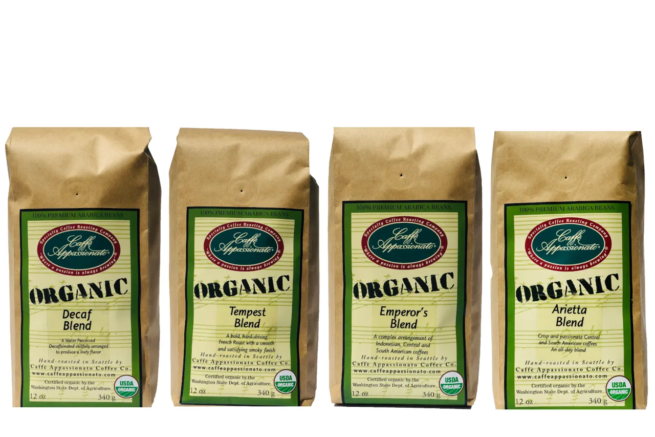 Caffe Appassionato Coffee Co. Organic Coffee