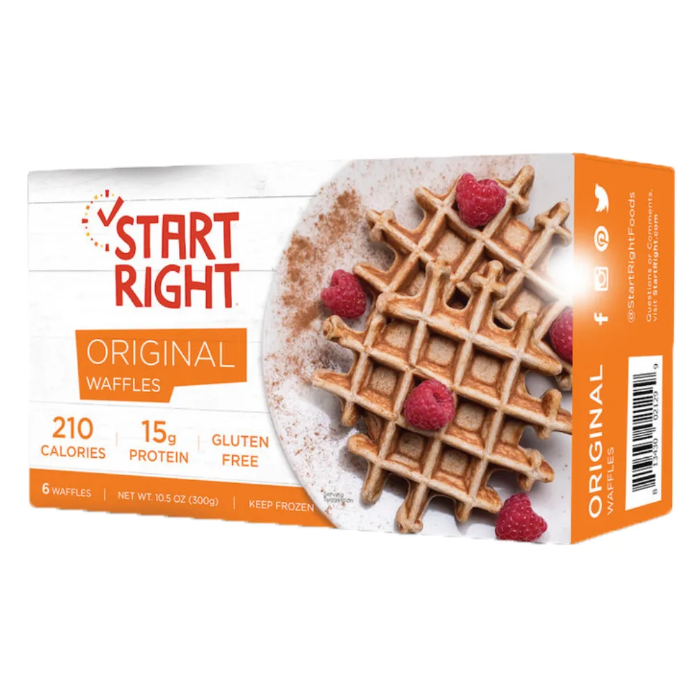 Start Right Foods Gluten-Free Belgian Waffles