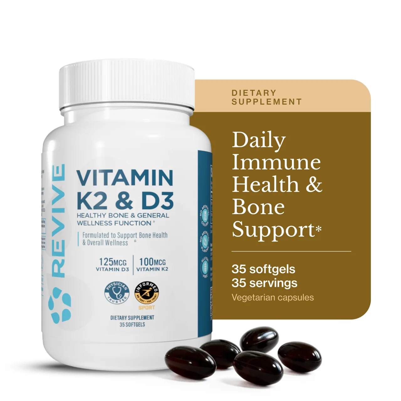 Revive MD Bone & Heart K2 + D3