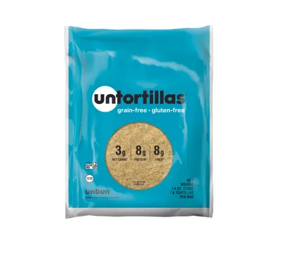 Unbun Foods Keto-Friendly Tortilla - Featured