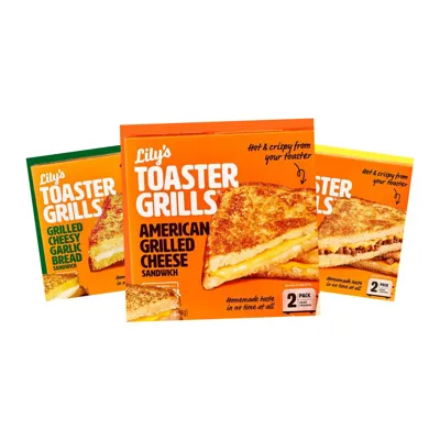 Lily's Toaster Grills Grilled Cheese Sandwiches - Featured