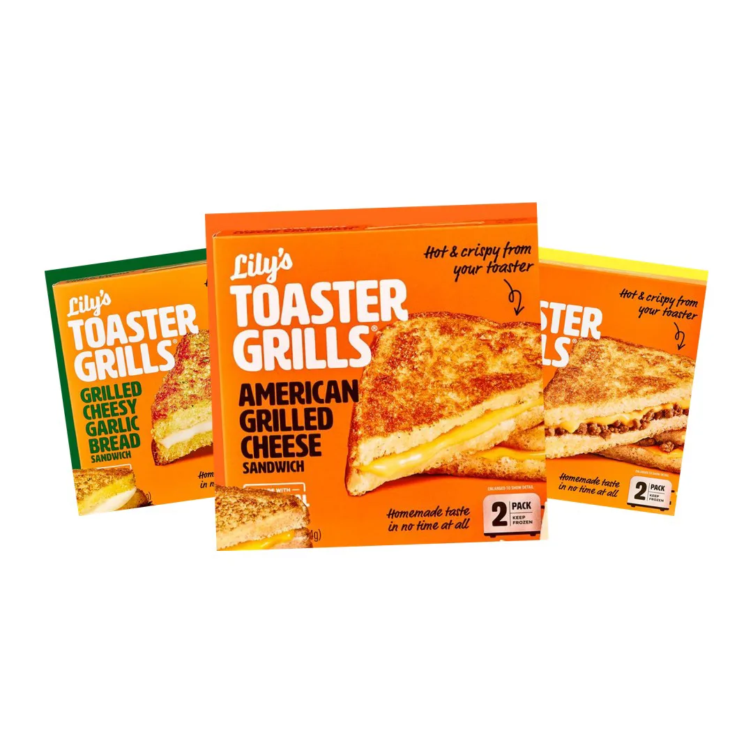 Lily's Toaster Grills Grilled Cheese Sandwiches