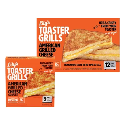 Lily's Toaster Grills Grilled Cheese Sandwiches - Featured