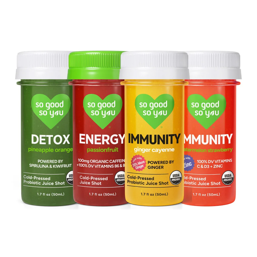 So Good So You Organic Wellness Shots