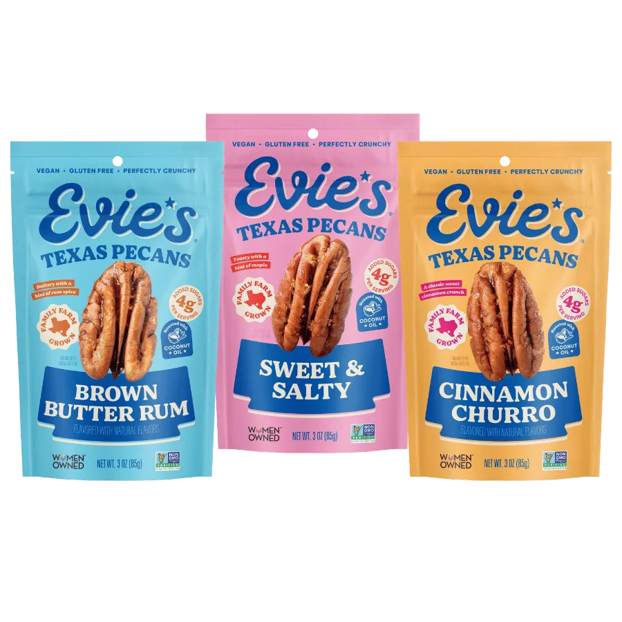 Evie's Snacks Texas Roasted Pecans