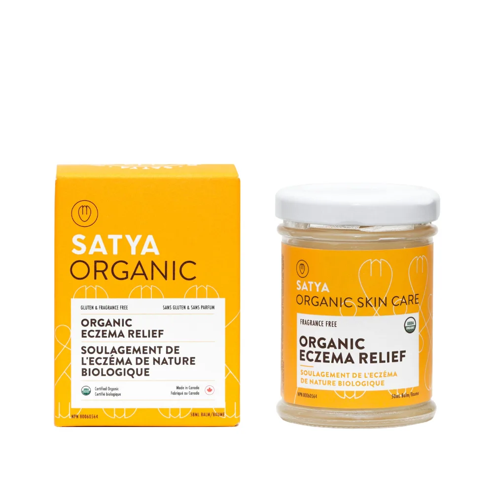 Satya Organics Inc Organic Eczema Relief Cream