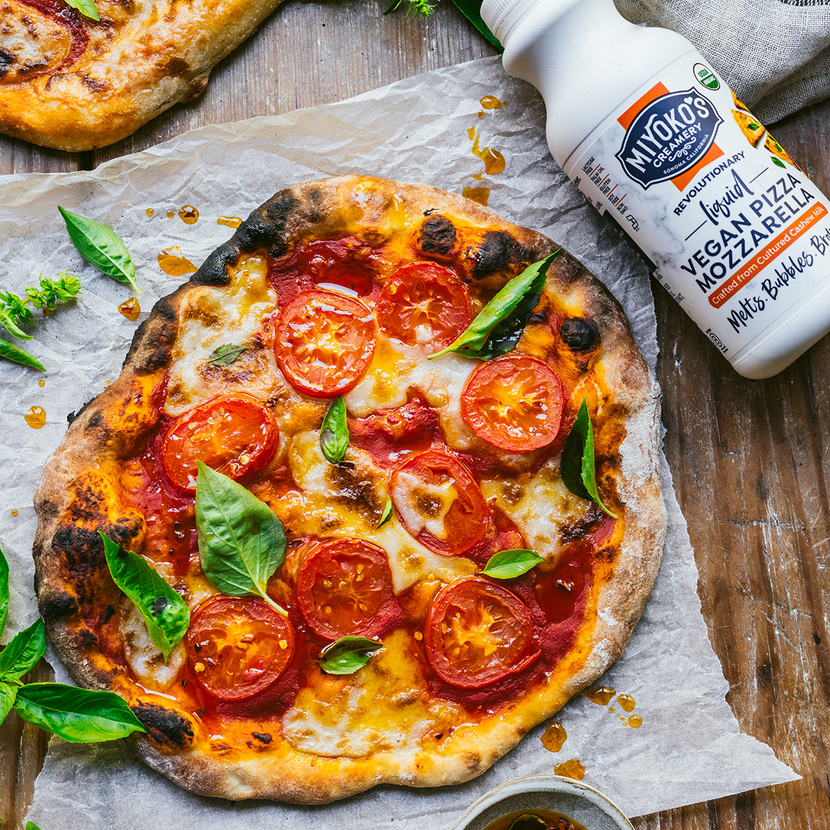 Miyoko's Creamery Organic Liquid Vegan Pizza Mozzarella | Social
