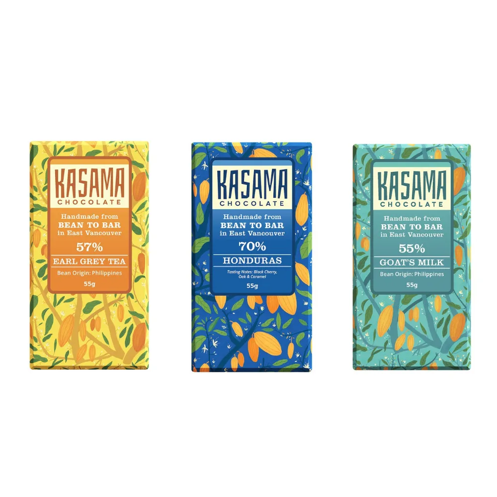 Kasama Chocolate Bean-to-Bar Chocolates