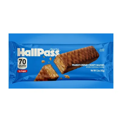 HallPass Candy Peanut Creme Crispy Wafer - Featured