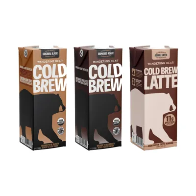 Wandering Bear Organic Cold Brew Coffee - Featured