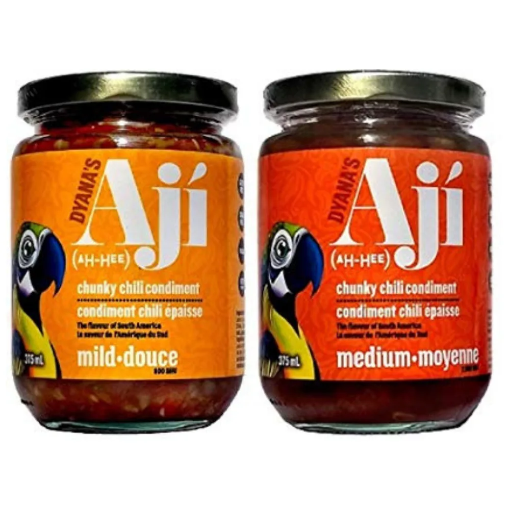 Aji Gourmet Products All Natural Chili Condiments