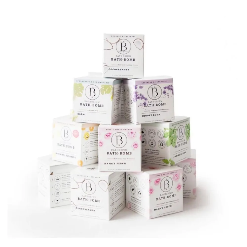 Bathorium Natural Bath Bombs