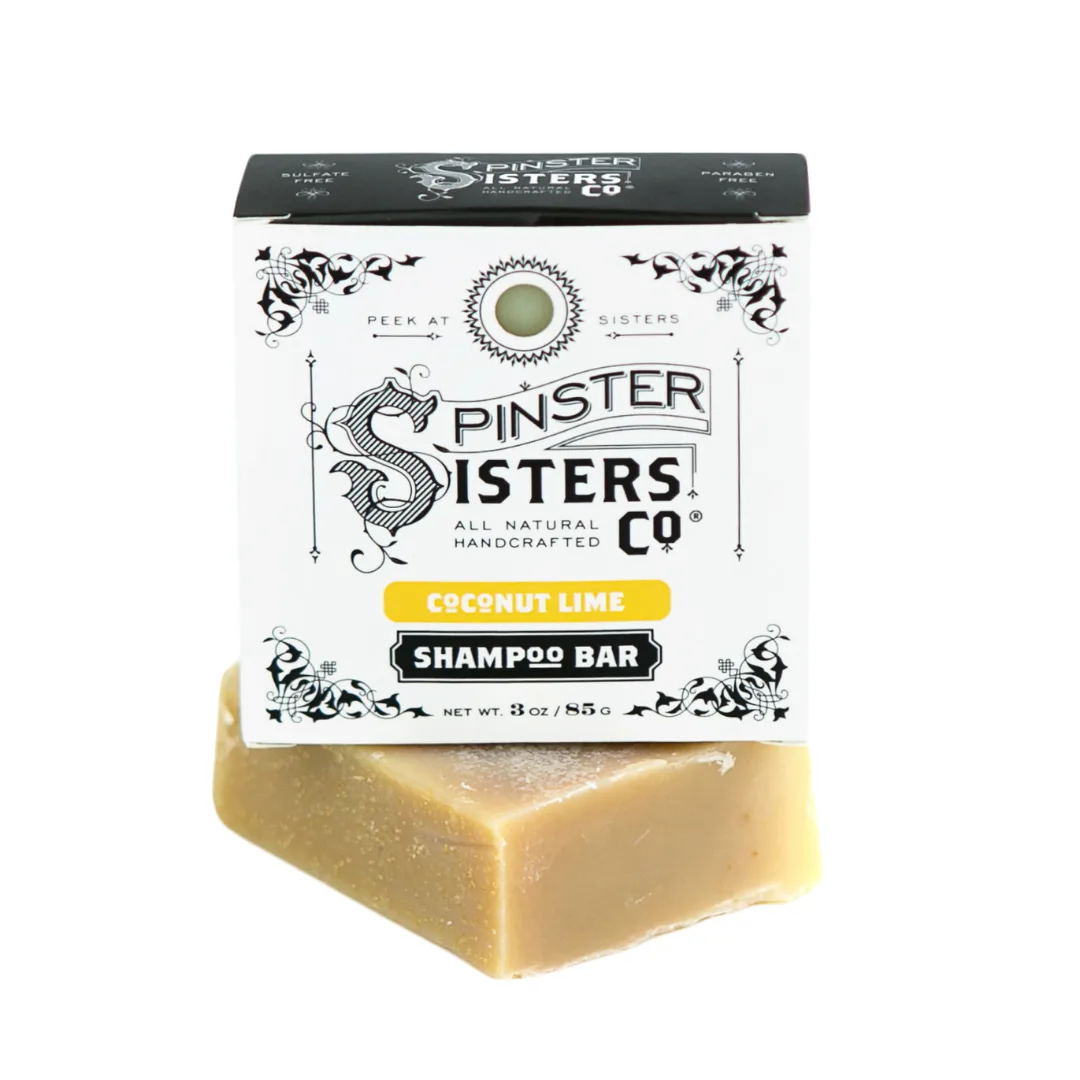 Spinster Sisters Coconut Lime Shampoo Bar