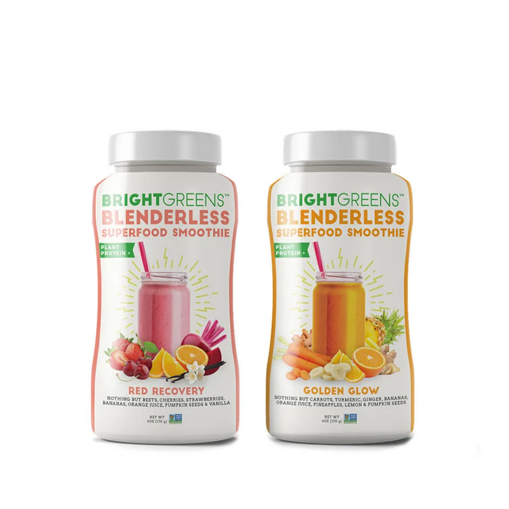 Bright Greens Blenderless Smoothies