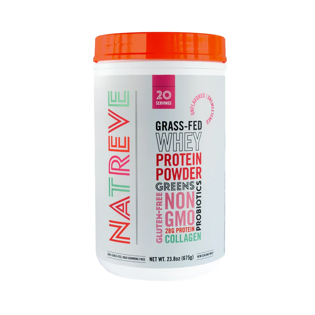 Natreve 100% Grass Fed Whey Protein