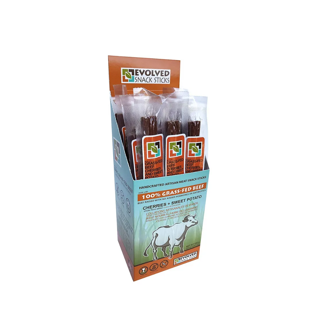 Fortified Nutrition Healthy Meat Snacks, Real Ingredients, No Junk