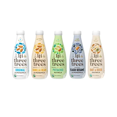 Three Trees Organic Plant-based Milk - Featured
