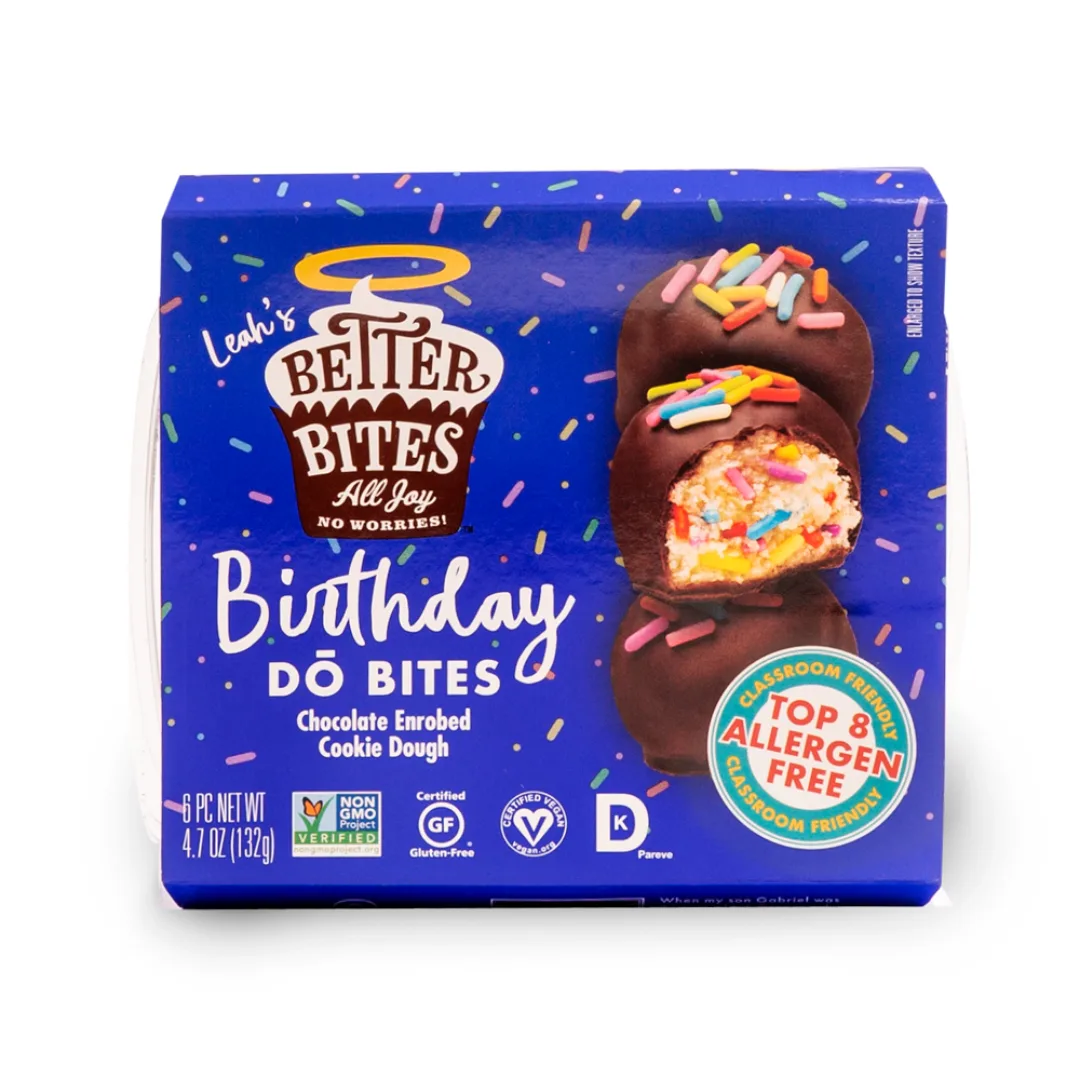 Better Bites Bakery Plant-Based Chocolate Cookie Dough Bites