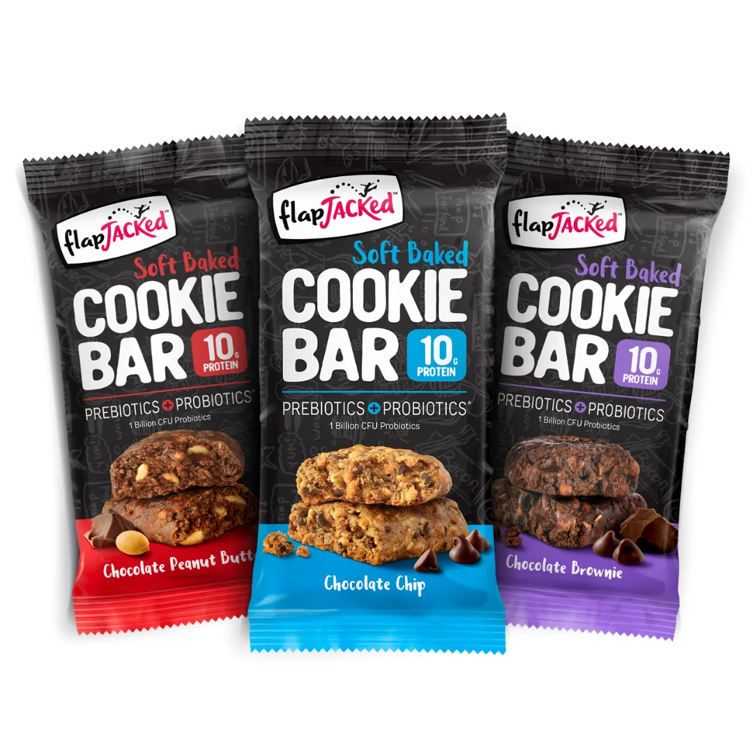 FlapJacked Soft Baked Cookie Bars