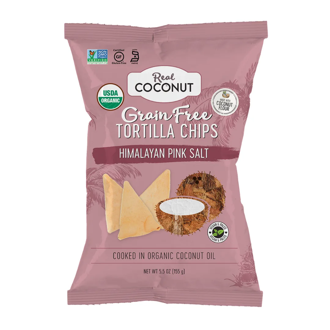 Real Coconut Coconut Flour Tortilla Chips