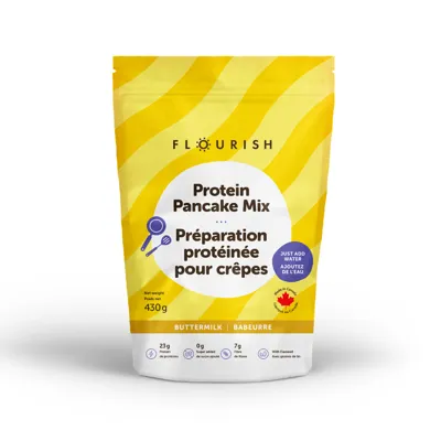 Flourish Pancakes Protein Pancake Mix - Featured