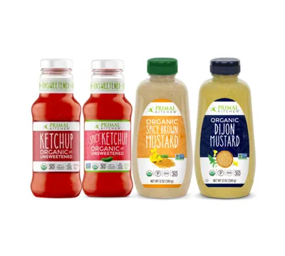 Primal Kitchen Ketchup and Mustard - Featured