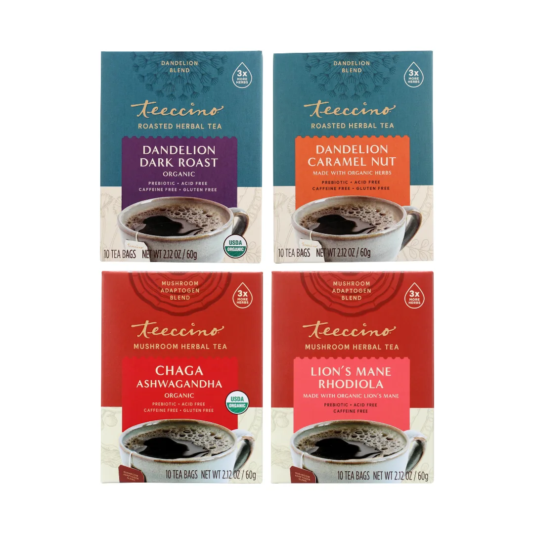 Teeccino Caffeine-Free Herbal Teas