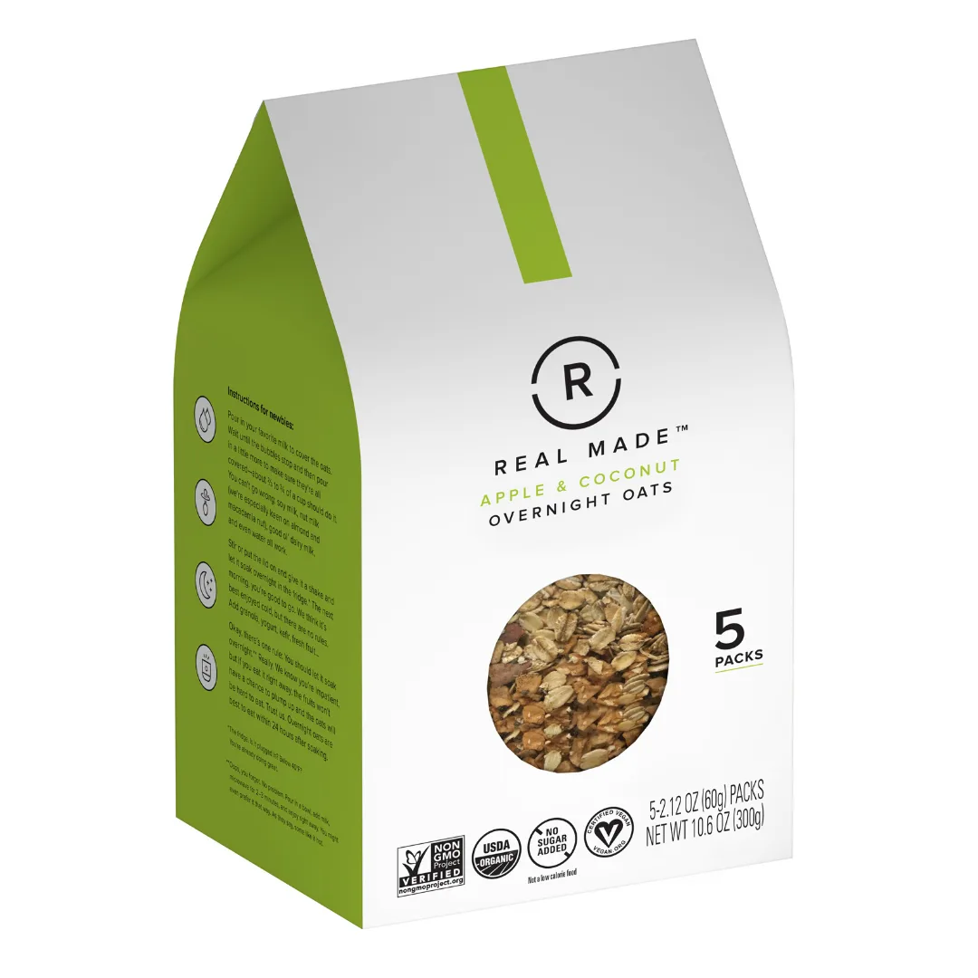 Make Real Foods Organic Overnight Oats