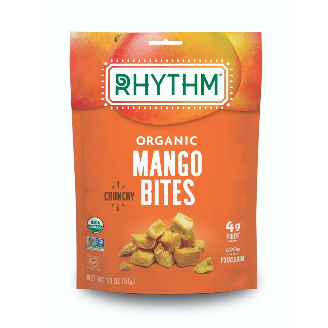 Rhythm Superfoods Organic Mango Bites