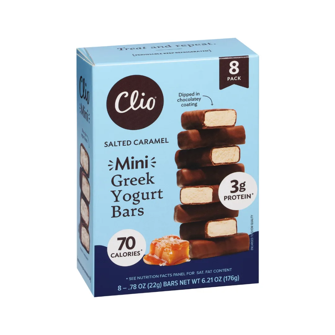 Clio Snacks Mini Greek Yogurt Bars
