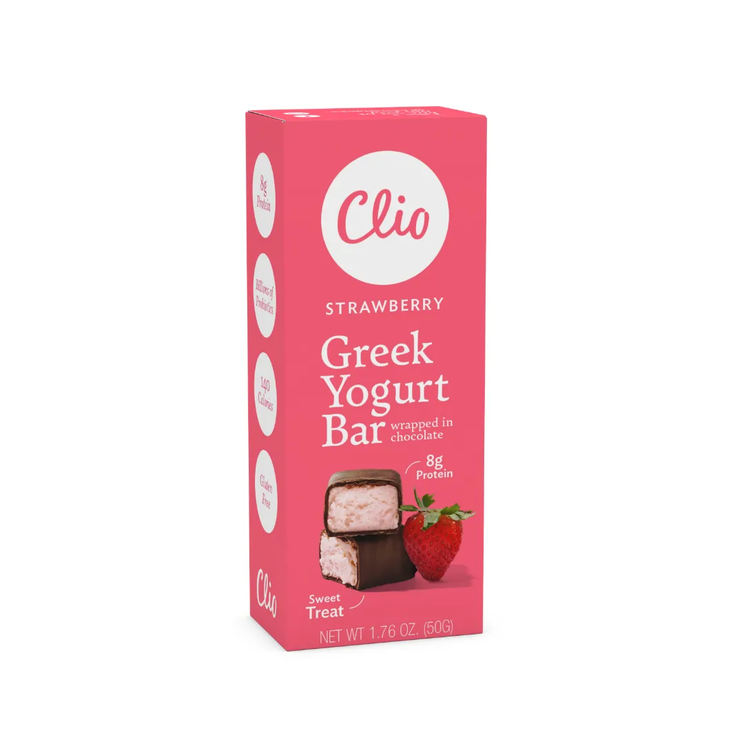 Clio Snacks Greek Yogurt Bars