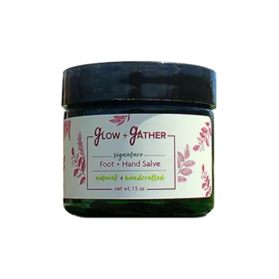 glow + gather Natural Hand and Foot Salve - Featured