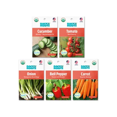 Back to the Roots Organic Veggie Seeds - Featured
