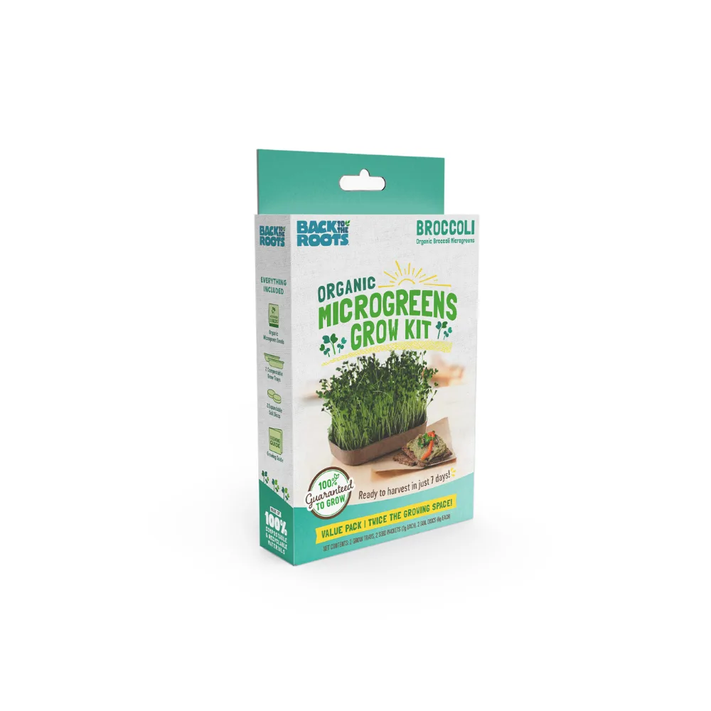Back to the Roots Microgreens Grow Kit - Broccoli