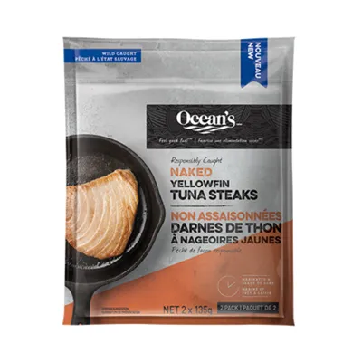 Ocean's Yellowfin Tuna Steaks - Featured