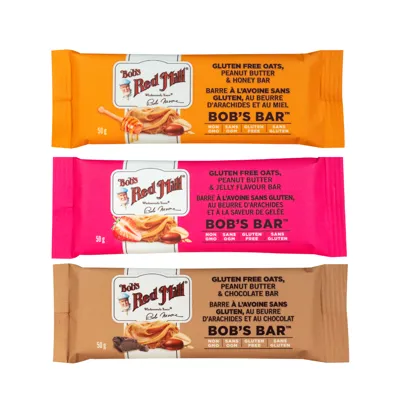 Bob's Red Mill Canada Snack Bars - Featured