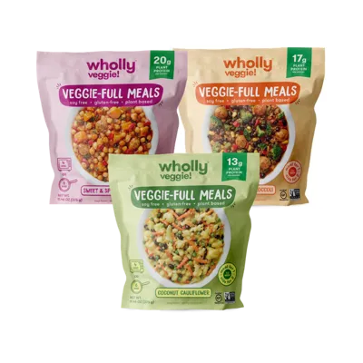 Wholly Veggie Plant Based Meal - Featured