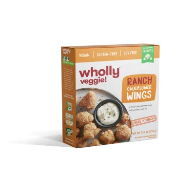 Wholly Veggie Plant-Based Wings - Featured
