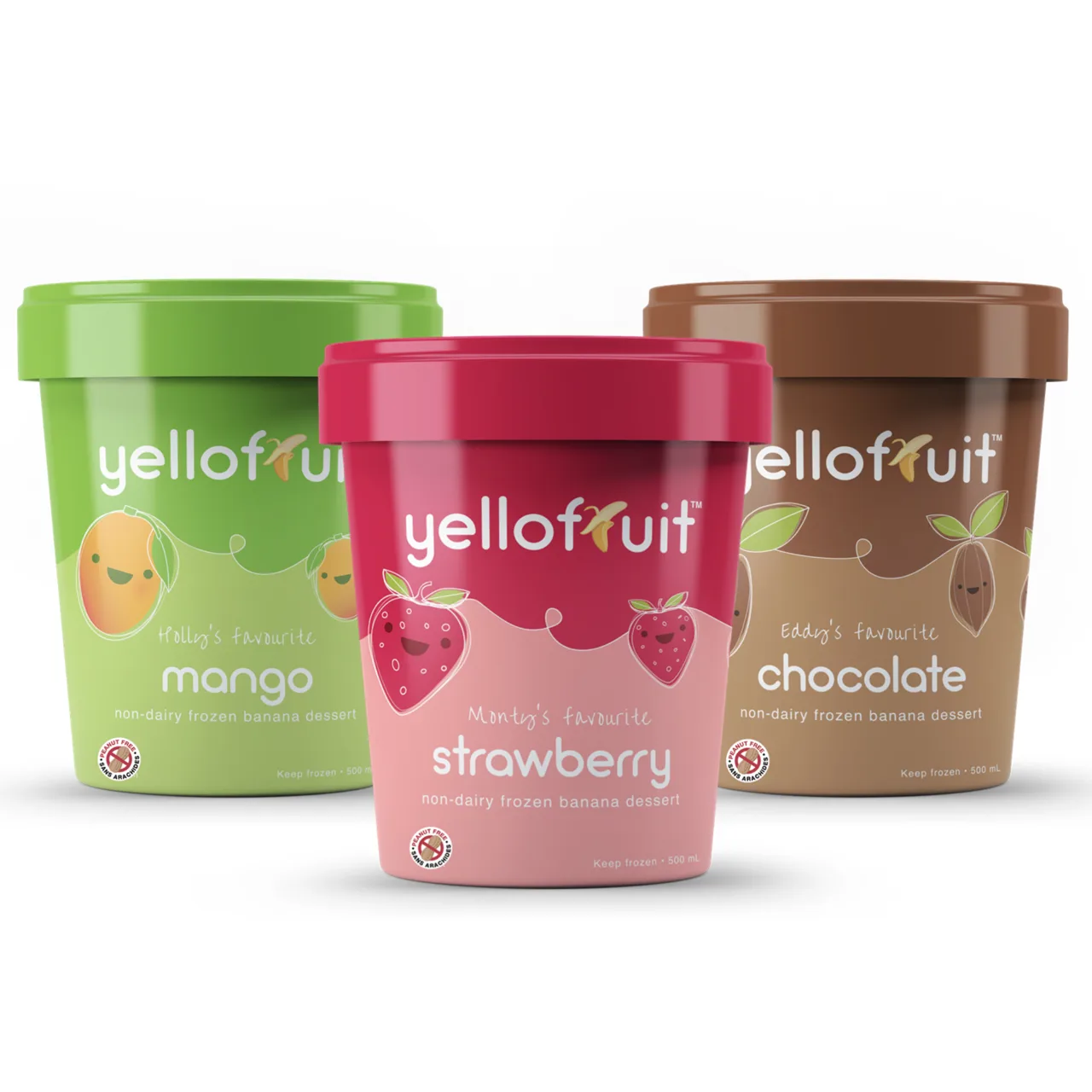 Yellofruit Non-Dairy Frozen Banana Dessert