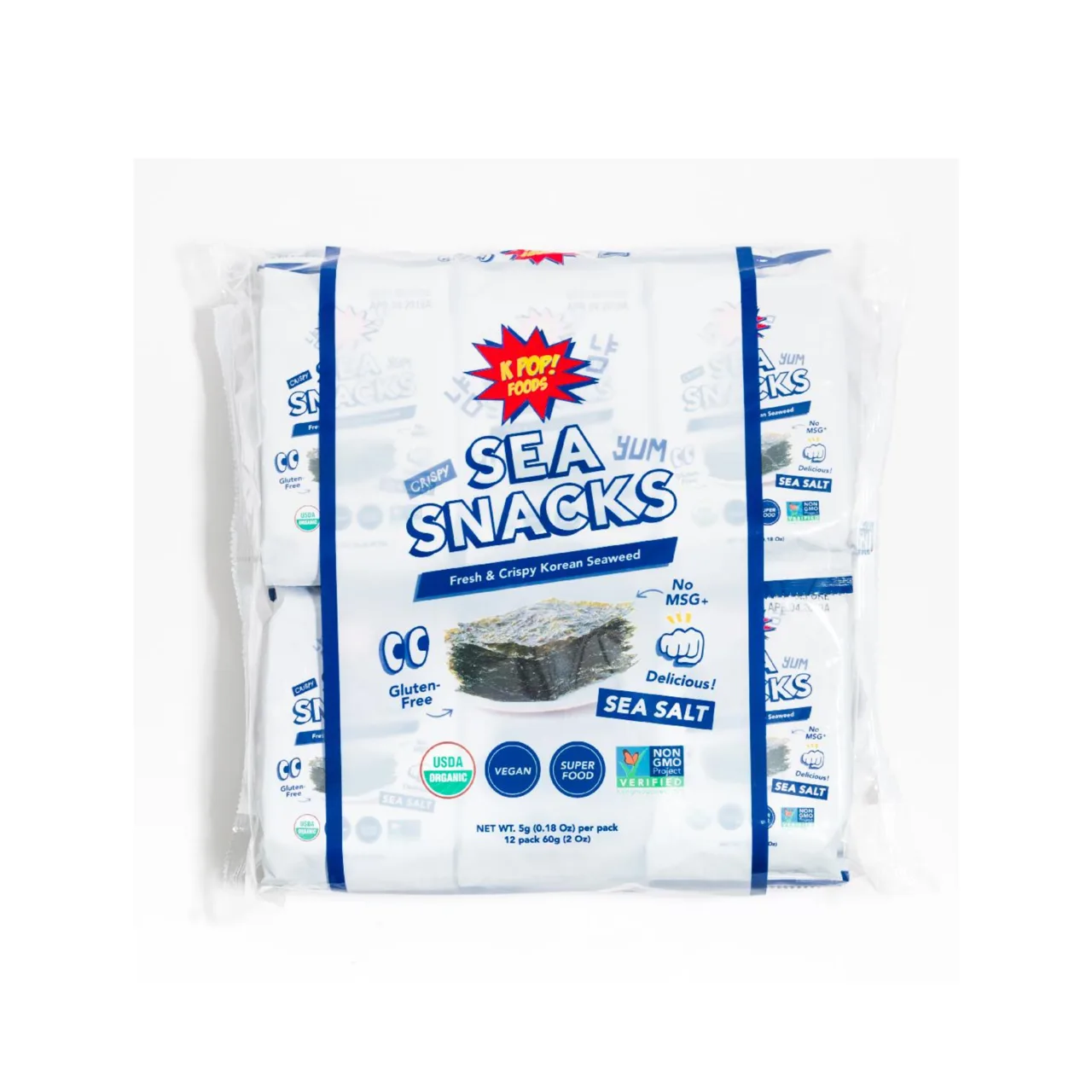 K POP! Foods Organic Seaweed Snacks