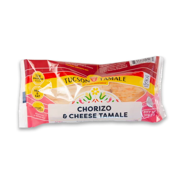 Tucson Tamale Chorizo & Cheese Tamale