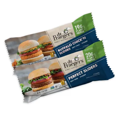 Dr. Praeger's Plant-Based Sliders - Featured