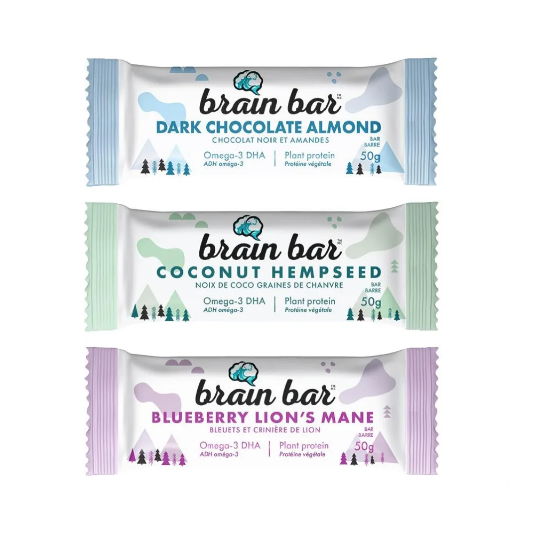 Brain Bar Nutrition Plant-Based Protein Bar