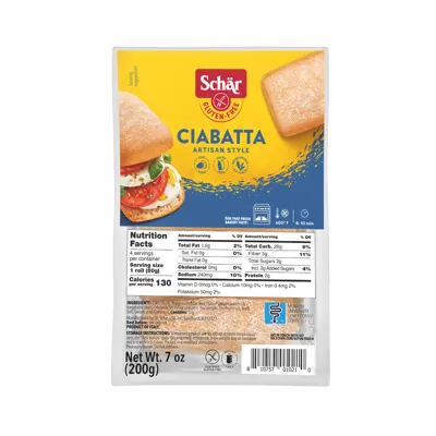 Schär Gluten Free Ciabatta - Featured