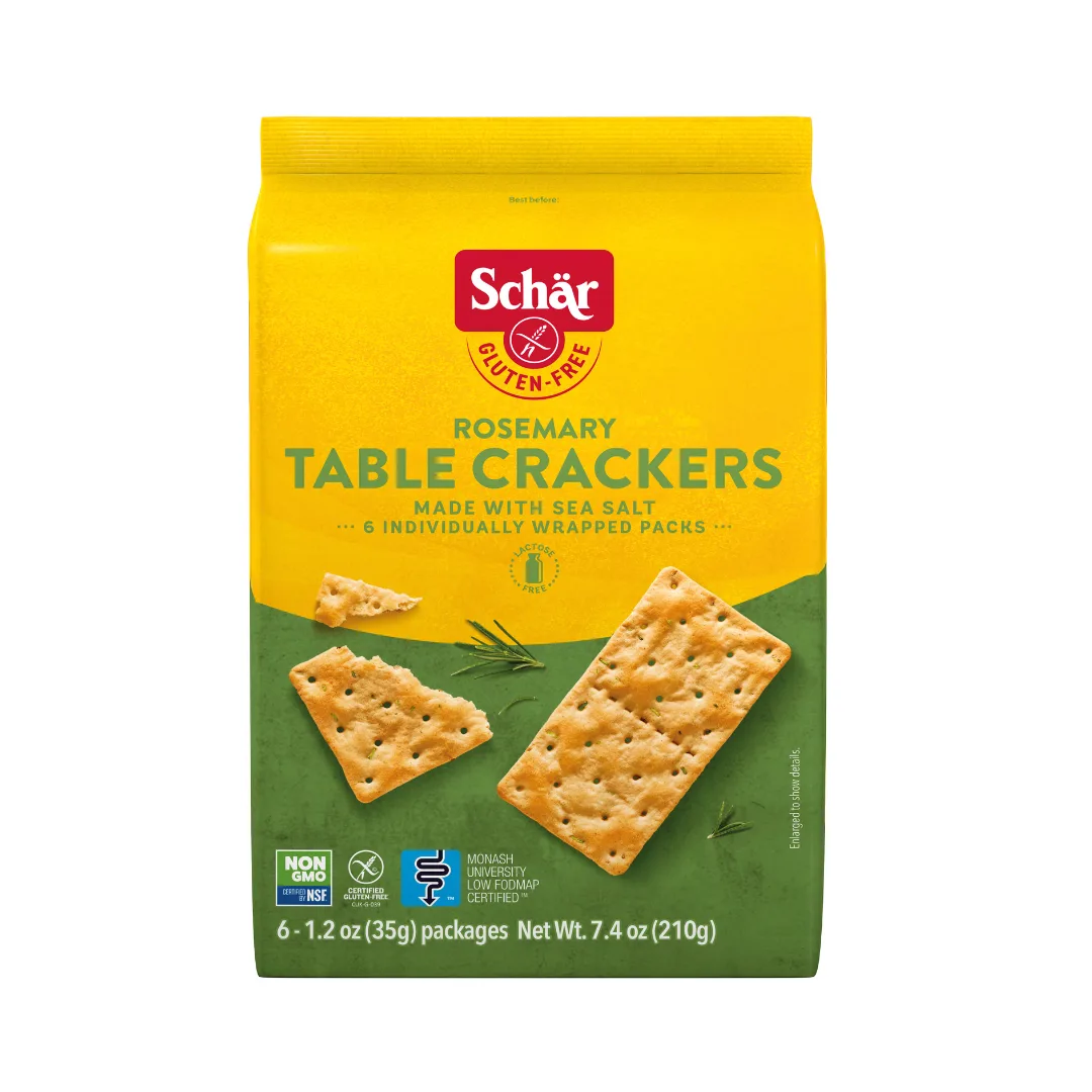 Schär Gluten Free Rosemary Crackers