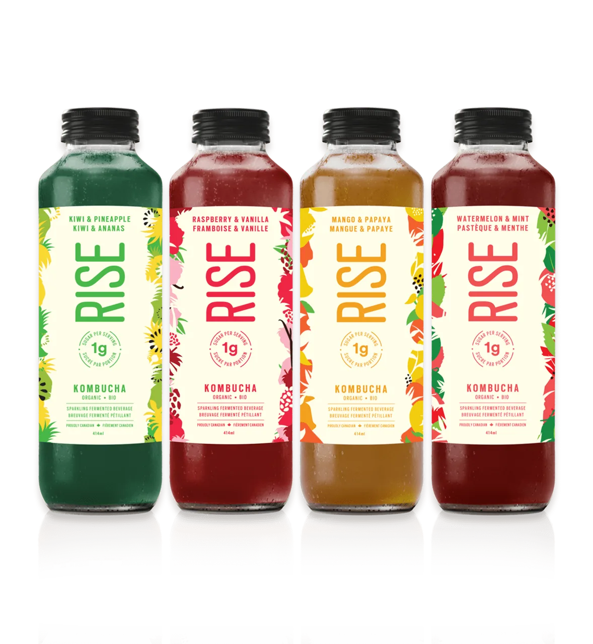 RISE Kombucha Low Sugar Kombucha